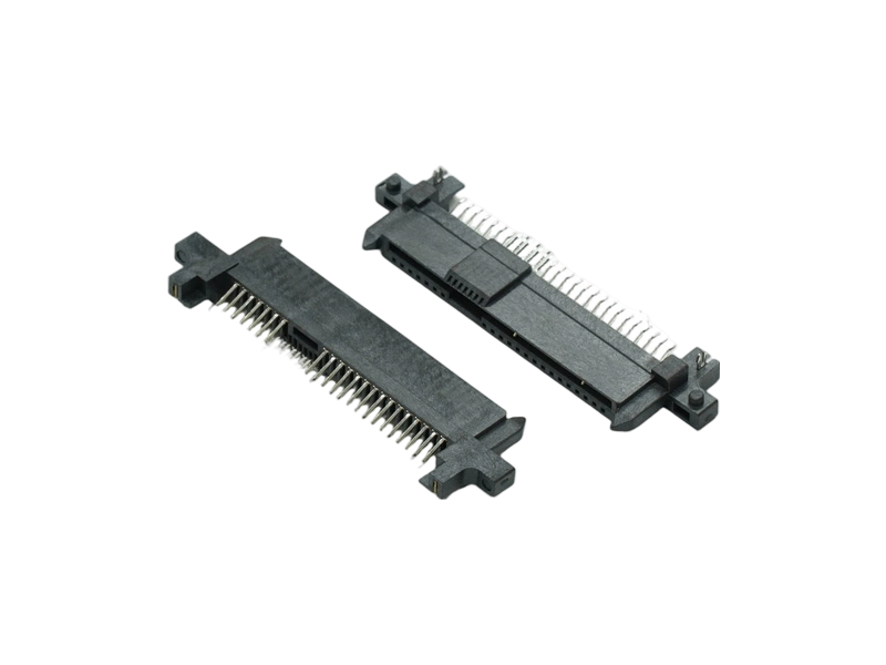 SAS 29P 母座90度沉板式SMT